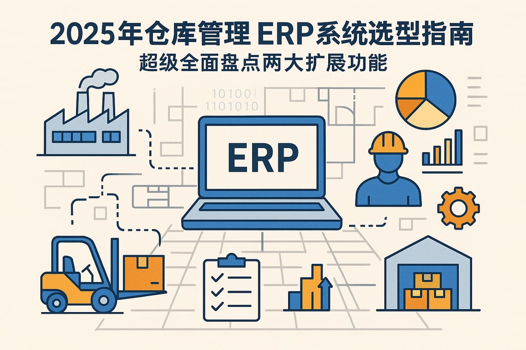 2025年仓库管理 ERP系统选型指南，超级全面盘点两大扩展功能